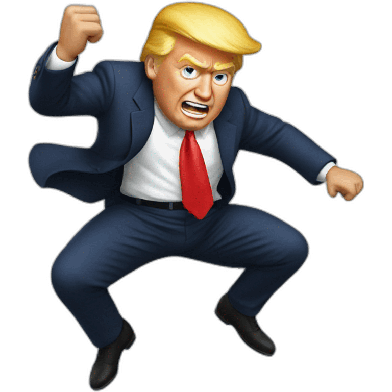 trump-getting-jumped emoji