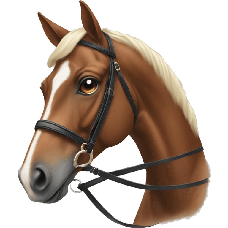 Dressage horse emoji