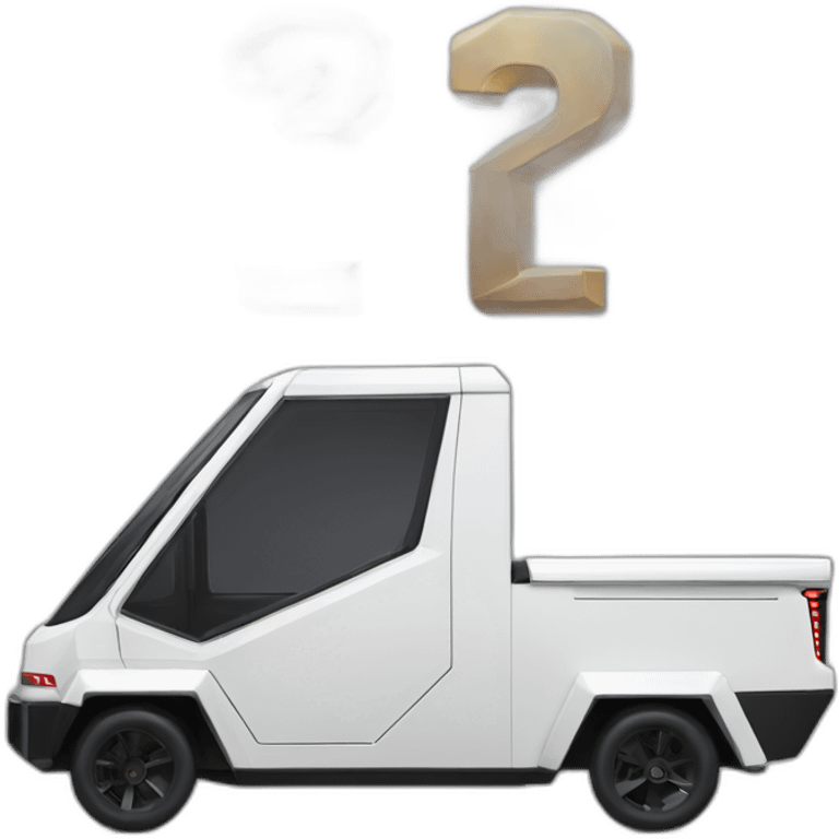 2023 tesla cybertruck emoji