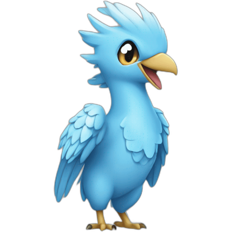 crazy funny Articuno pokemon ice baby's emoji