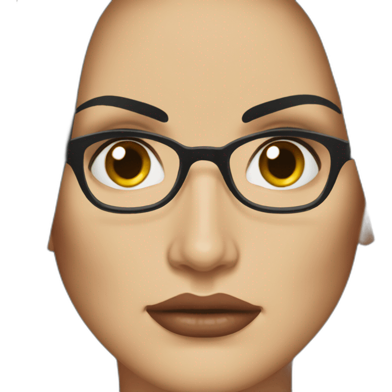 Demi Moore serious emoji