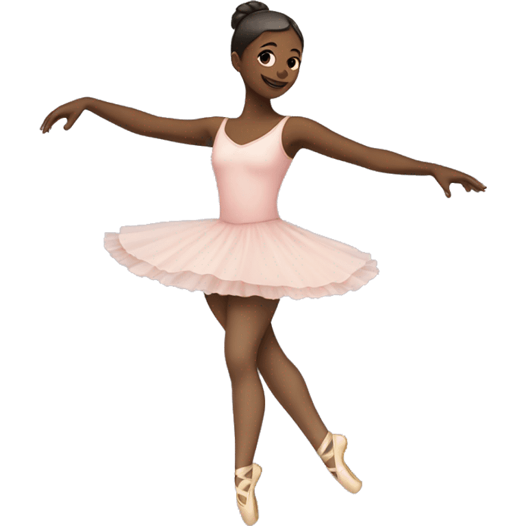 Girl dancing ballet emoji