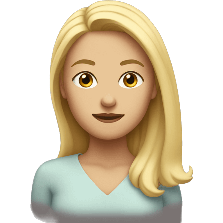 Name Gill under  blonde woman emoji