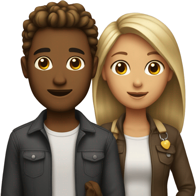 heterosexual couple emoji