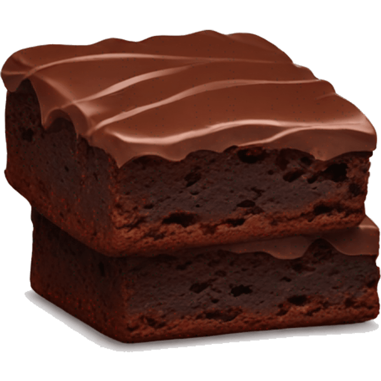 Chocolate brownies  emoji