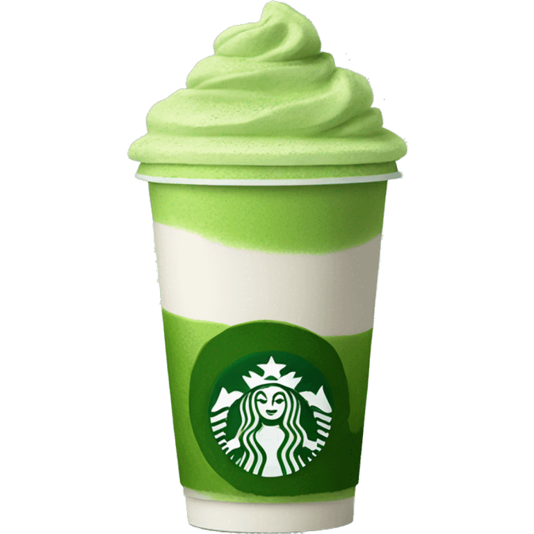 Starbucks matcha emoji