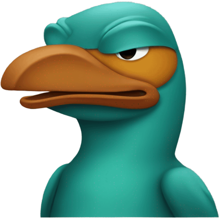 Perry the Platypus. emoji