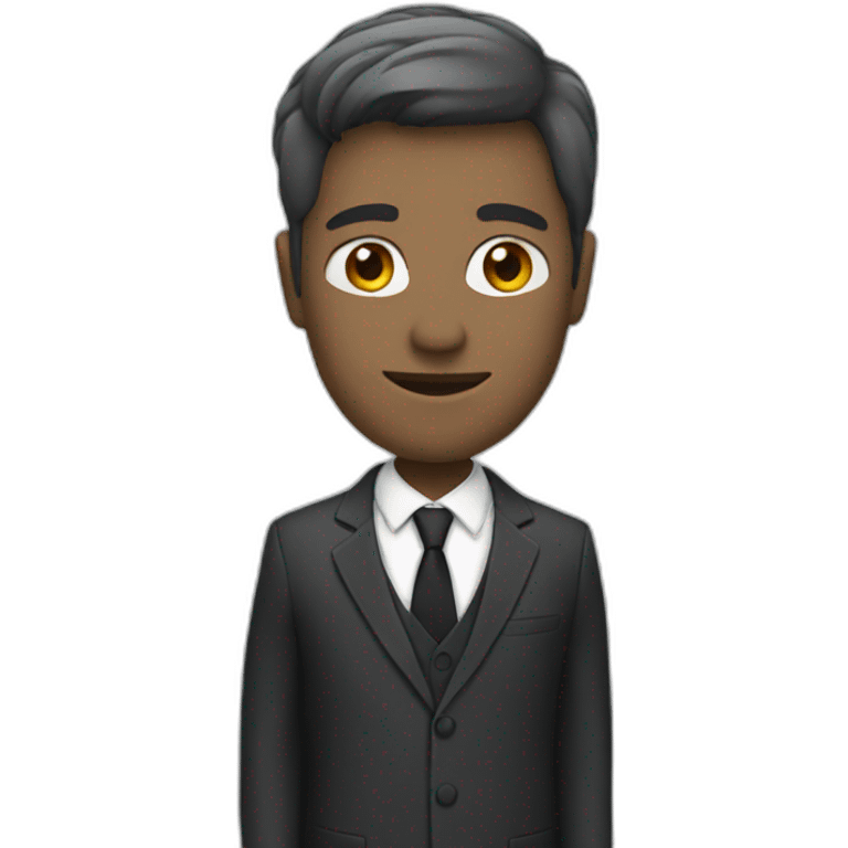 person in suit emoji