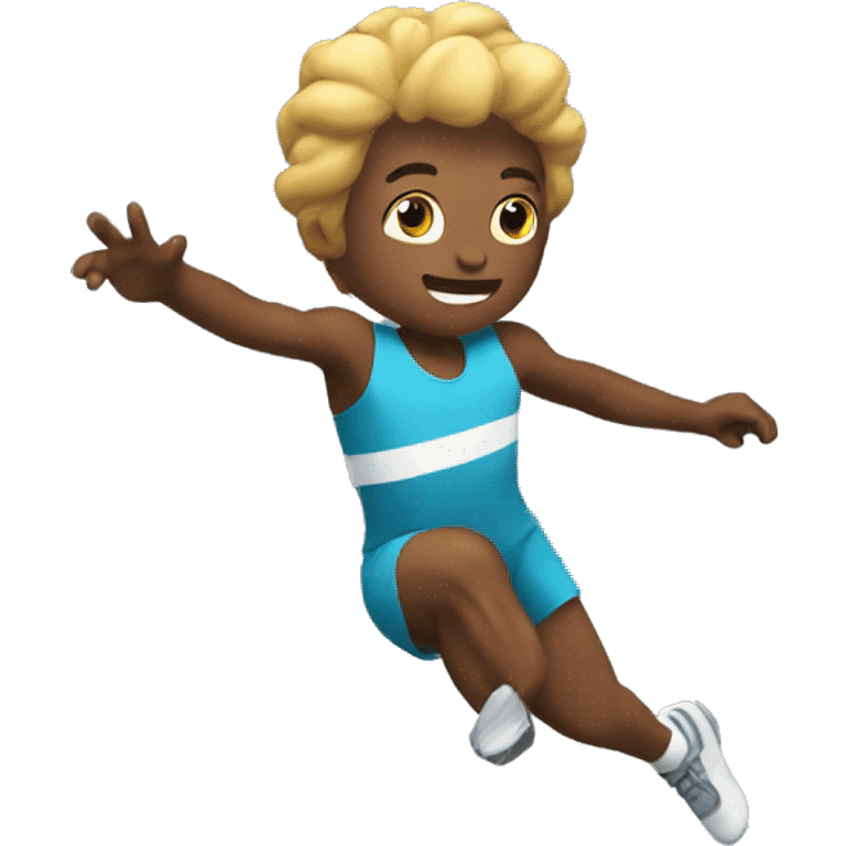 Jump athletics sport emoji