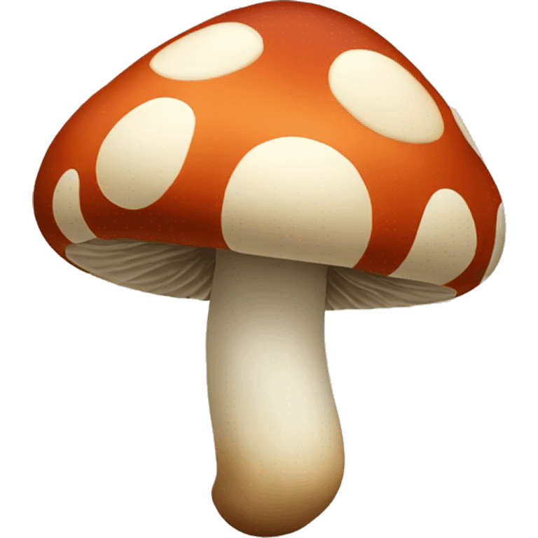 A mushroom dancing  emoji