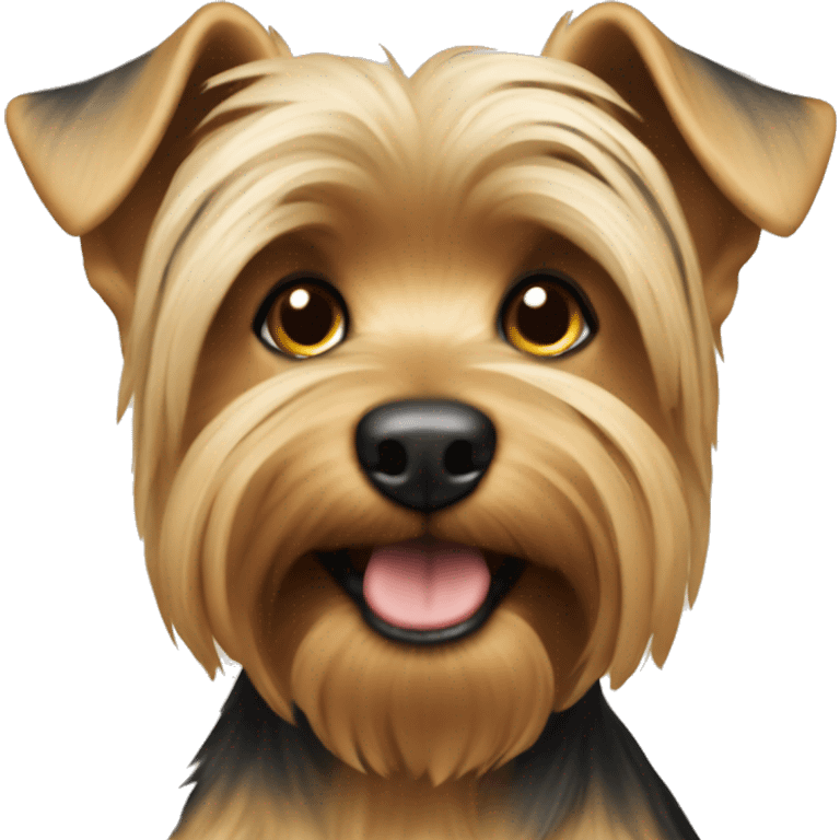 Yorkshier Terrier beige emoji