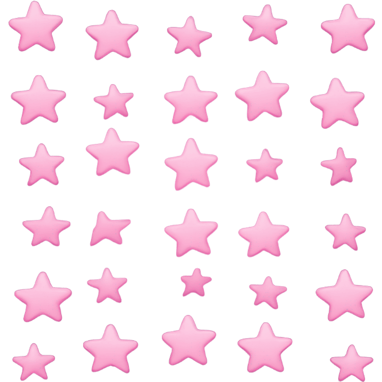 pink stars  emoji