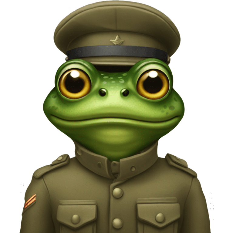 soilder frog emoji