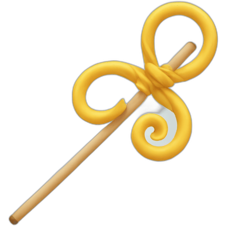 Bâton de twirling  emoji