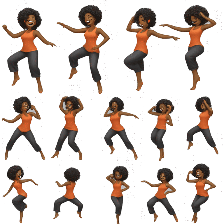 womam dance funk emoji