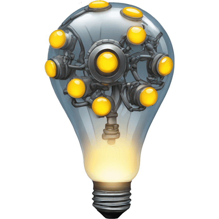 IA chatbot lightbulb emoji