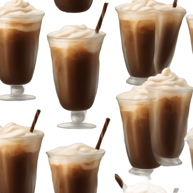 Iced coffee  emoji