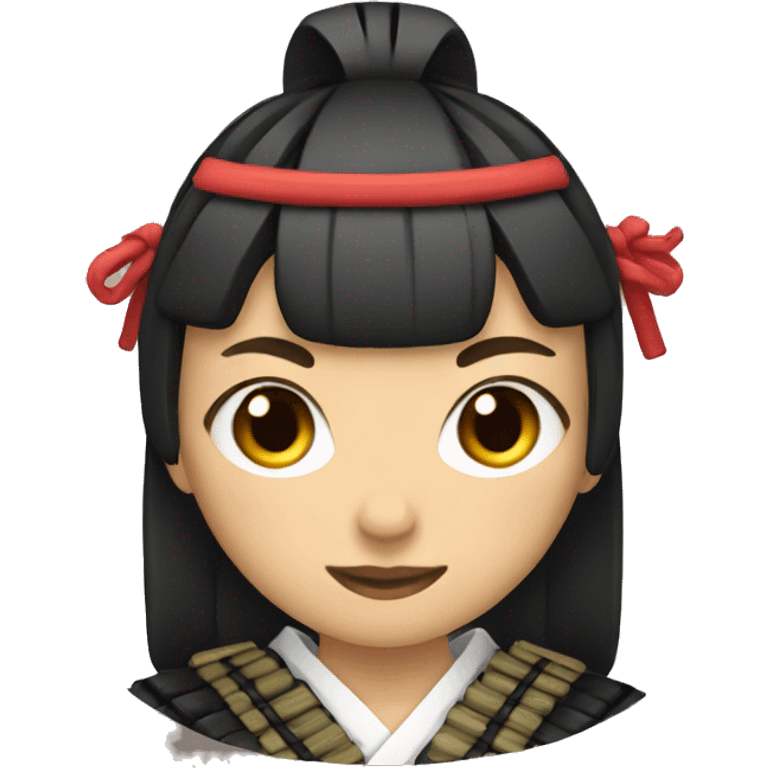 female samurai emoji