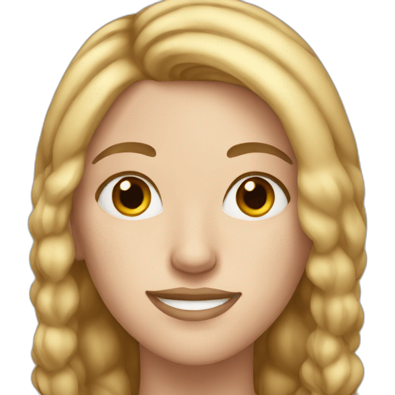 White woman with freckles emoji