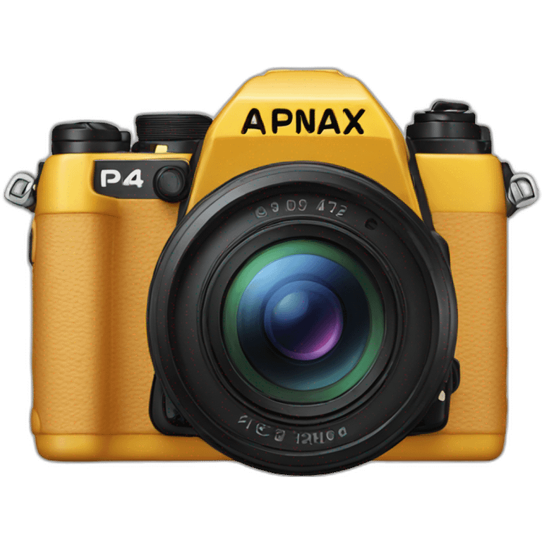 Un appareil photo pentax emoji