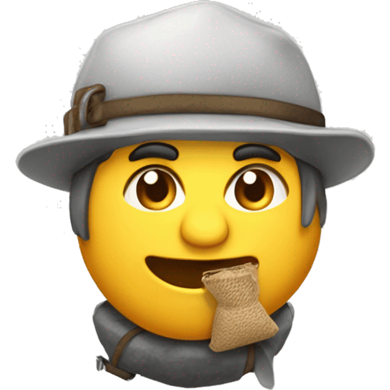 Räuber mit geldsack emoji