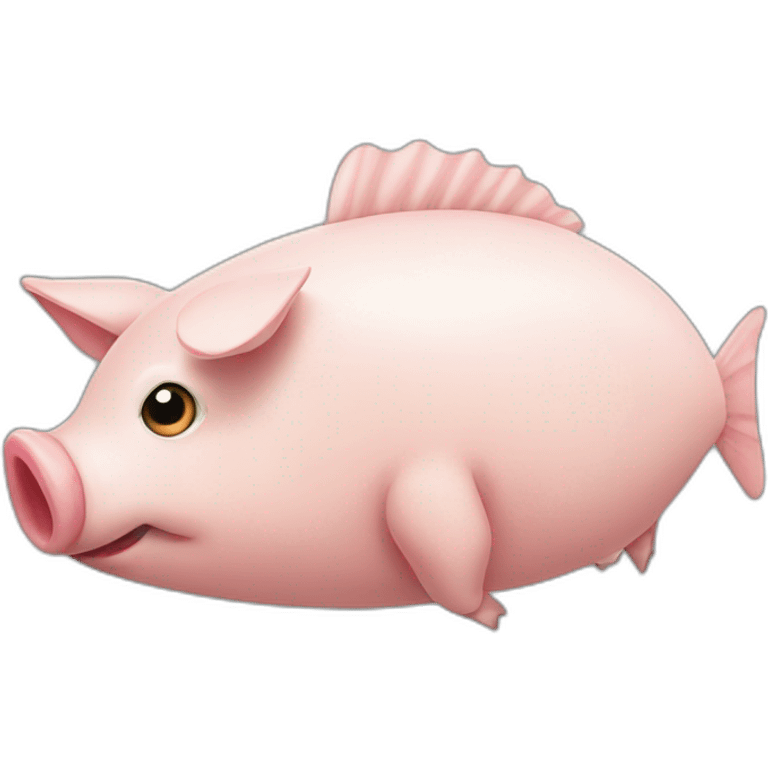 pig-half-fish emoji