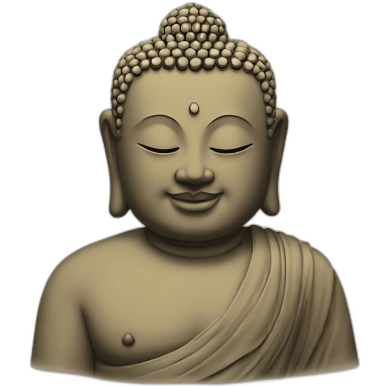 le gros bouddha entier emoji