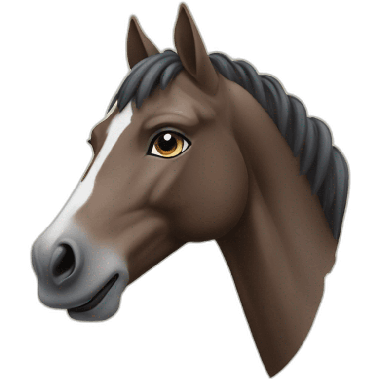 Cheval africain emoji