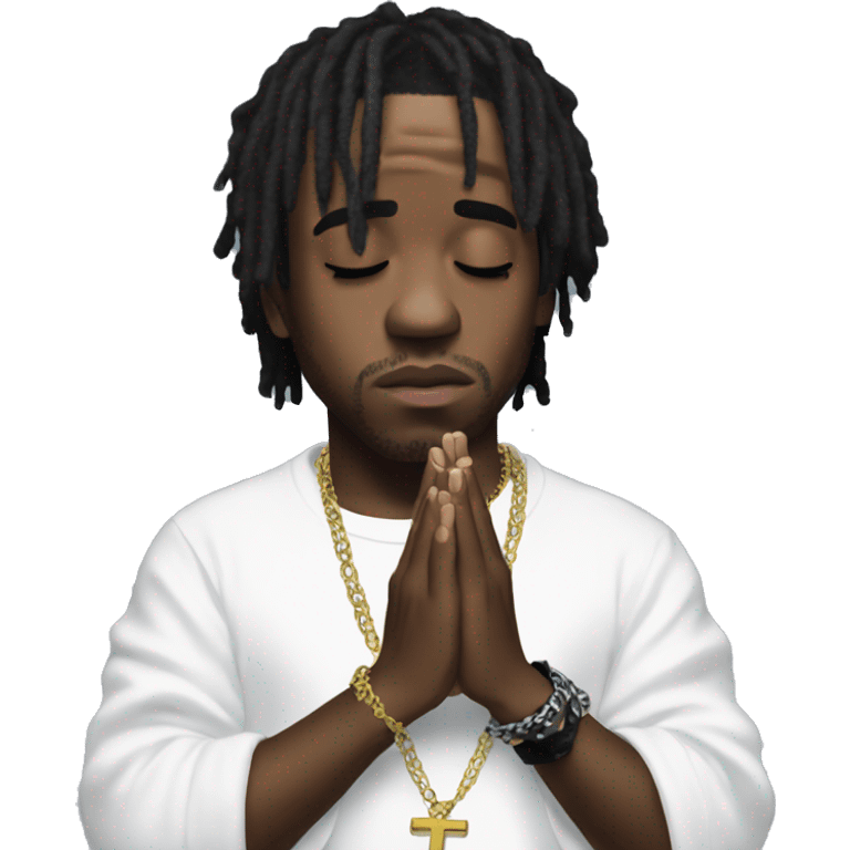 Lil uzi vert praying emoji