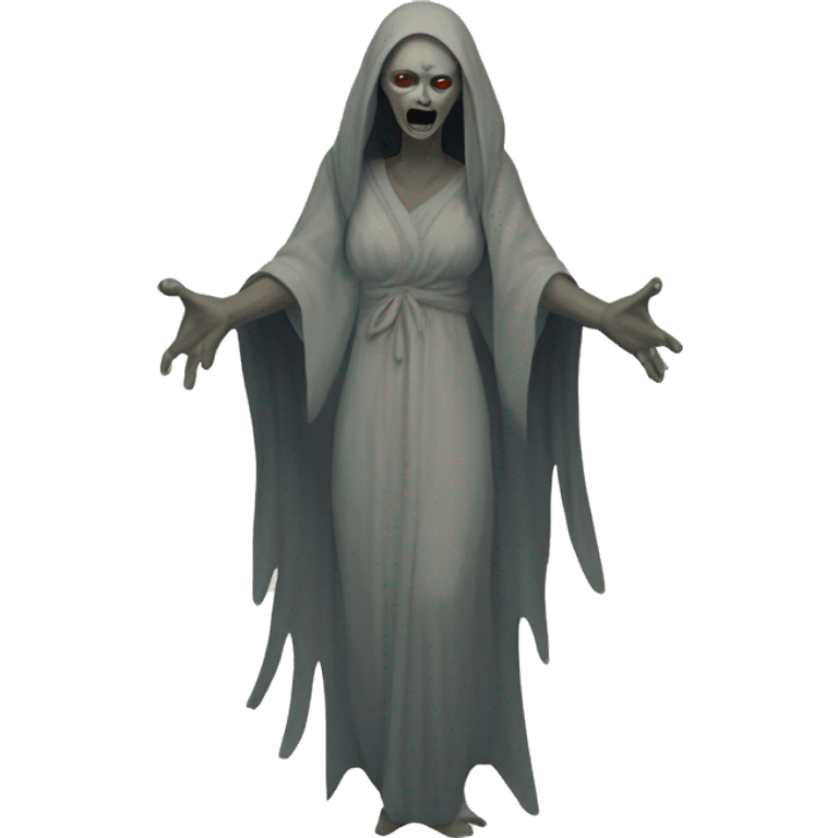 banshee: Female spirits known for their eerie wails that predict or signify death. emoji