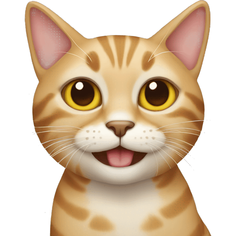 Cat making fun  emoji