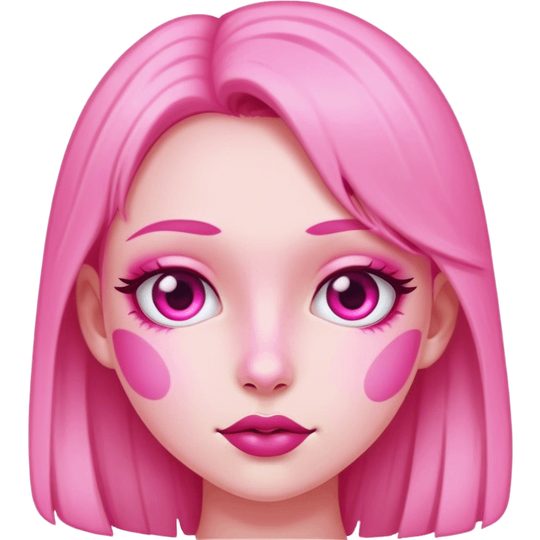 Pink girl  emoji