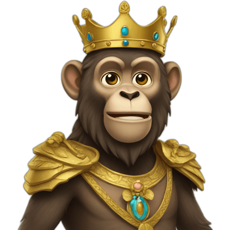 Le rois singe emoji