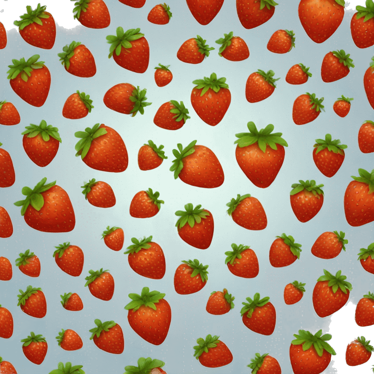 Rotten strawberry emoji