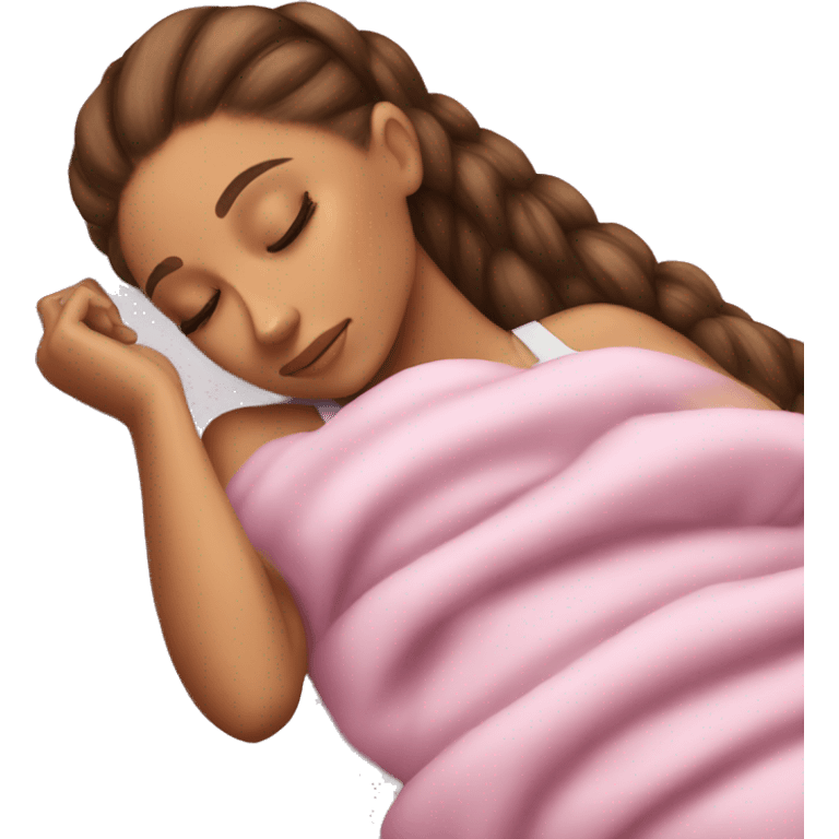 Ariana Grande sleeping emoji