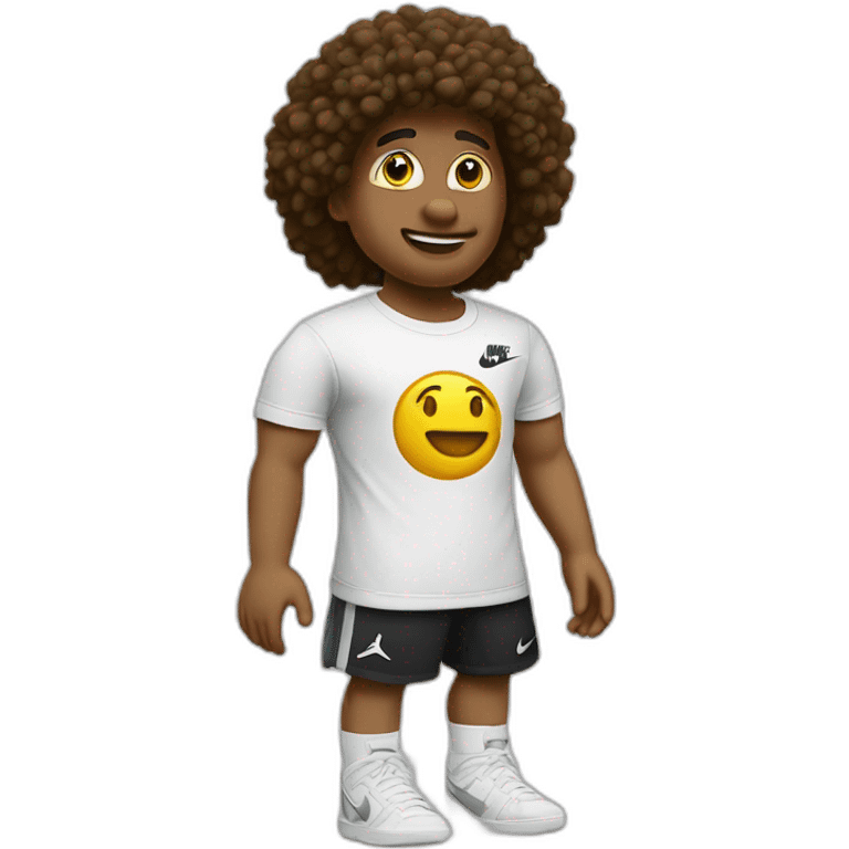 Crotte avec un t shirt Nike  emoji