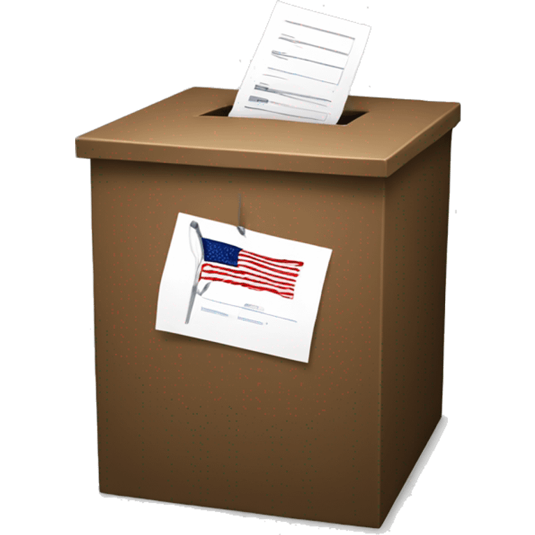 ballot box without ma emoji