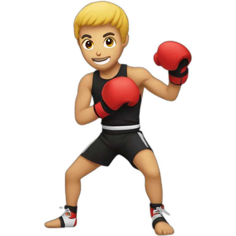 Kickboxing emoji