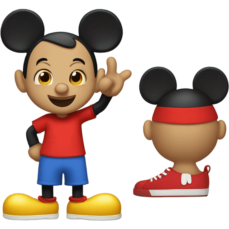 Philipe clement Mickey Mouse  emoji