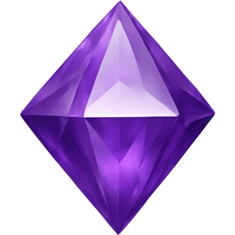 Purple diamonds emoji