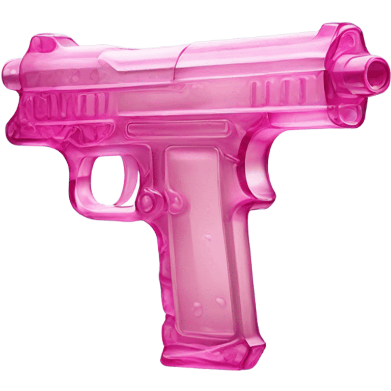 pink ice gun emoji