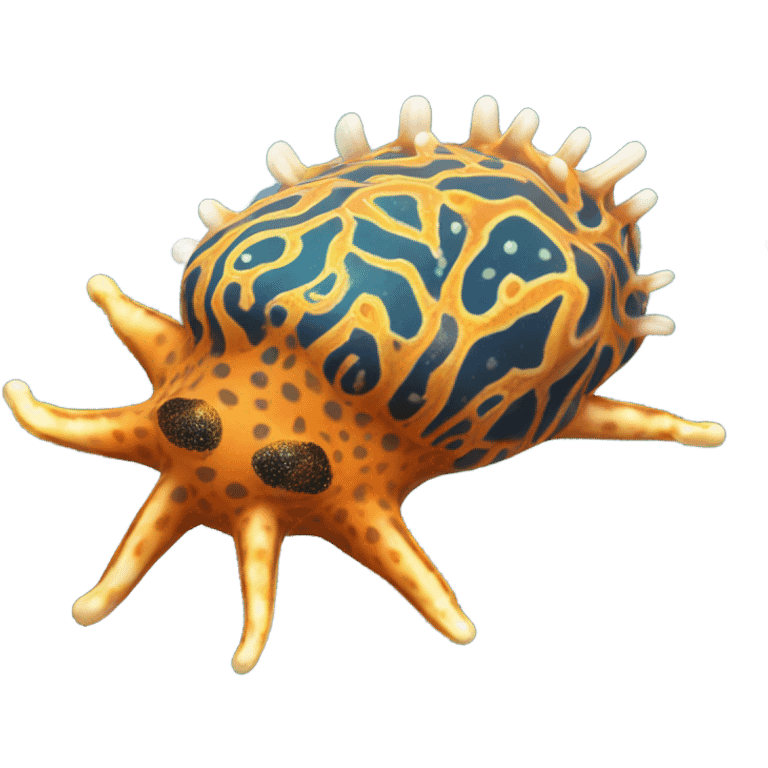 nudibranch sea slug emoji