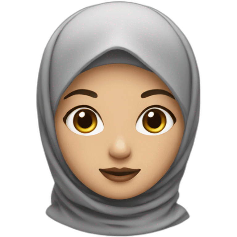 Memoji hijab girl emoji