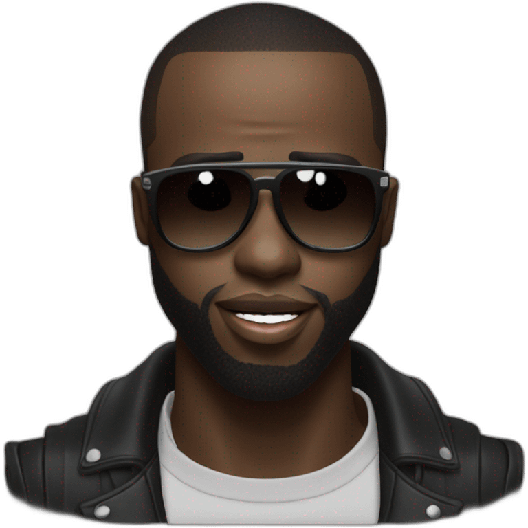 Maître Gims qui fait un doigt d’honneur  emoji