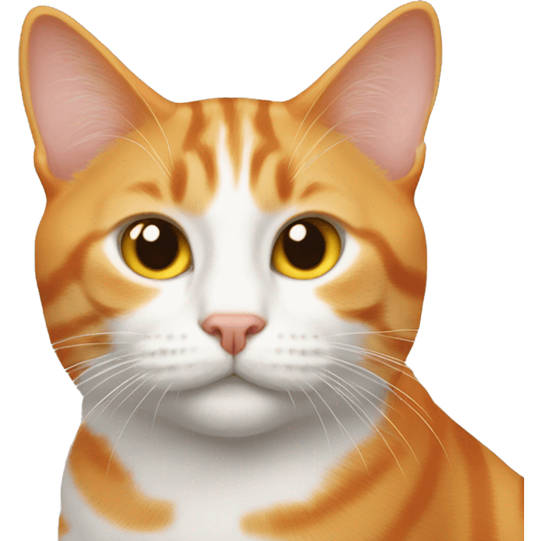 orange and white tabby cat emoji