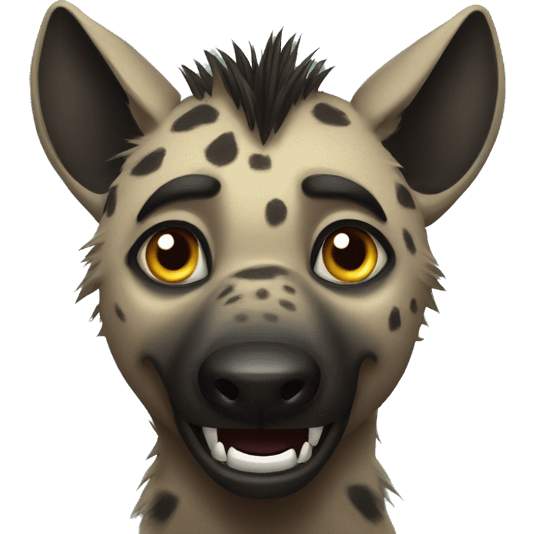 devious hyena emoji