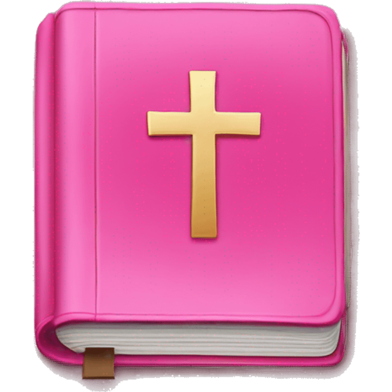 pink bible  emoji