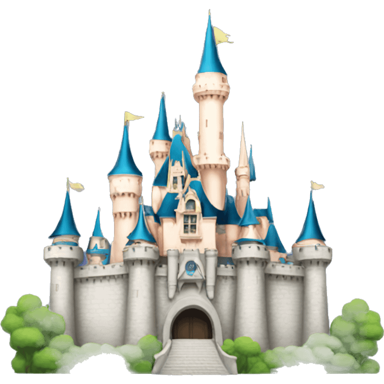 Disney castle emoji