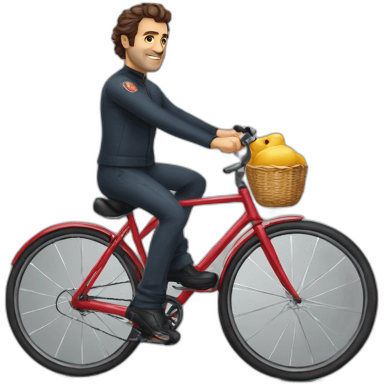 Alexandre Diard on bicycle emoji