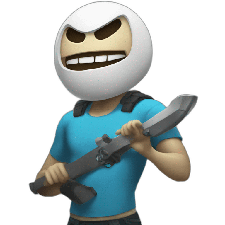 Sans hitting the griddy emoji